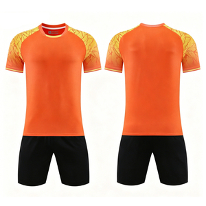 เสื้อฟุตบอลโพลีเอสเตอร์ 100% พิมพ์ลายดิจิทัลตามสั่ง ขายส่ง สำหรับผู้ใหญ่ทุกเพศ-ชื่อทีม/หมายเลข OEM - Product Image 2