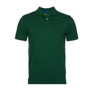 Camiseta Polo para Hombre 100% Poliéster al por Mayor, Logotipo Bordado Personalizado, Camisetas de Golf Transpirables, Sólidas, 220 Gramos, Personalizables para Hombre - Product Image 1