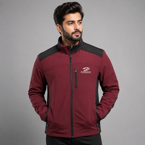 Ropa exterior funcional moderna para uso activo, chaquetas softshell para hombre, comodidad confiable, chaquetas softshell premium duraderas para hombre - Product Image 4