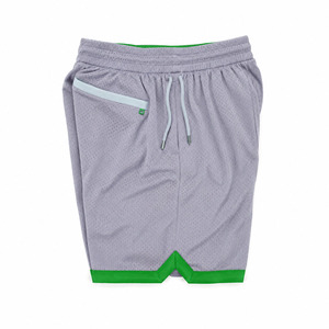 Shorts de basket-ball en mesh unisexe personnalisés avec logo OEM, vente en gros, séchage rapide, respirants, options grandes tailles, 100 % polyester, personnalisables - Product Image 5