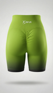 กางเกงขาสั้นเอวสูงไร้รอยต่อระบายอากาศ - Product Image 5