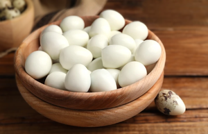 Œufs de caille sous vide en conserve métallique, stérilisés, pelés, longue durée de conservation, produit de transformation alimentaire - Product Image 2