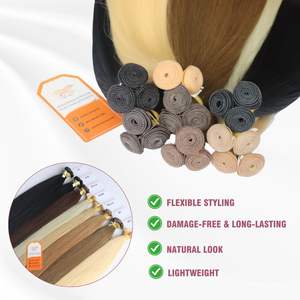 ผมคนเวียดนามดิบเนื้อนุ่มสำหรับต่อผมคนบาง - Product Image 3