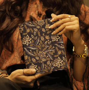 Journal en cuir Paisley – Carnet d'écriture fait main, cadeau pour les écrivains - Product Image 3