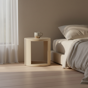 Mesa decorativa, mesa auxiliar, mesa de centro, moderna, de madera de caucho de Vietnam, MDF, chapa de roble, mueble decorativo para sala de estar - Product Image 2