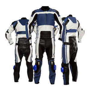 Traje de Motocicleta de Dos Piezas de Cuero Step Road, Diseño Personalizado, Transpirable, de Alta Calidad, Unisex, para Todas las Estaciones, OEM - Product Image 1