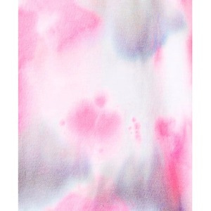 เสื้อฮู้ดดี้ผู้หญิงไซส์ใหญ่ สีชมพูพิมพ์ลายมัดย้อม ผ้าฝ้ายเฟรนช์เทอร์รี่ แบบสวม มีกระเป๋าจิงโจ้ สีพาสเทล รับผลิตตามแบบ (OEM) ขายส่ง - Product Image 6