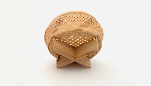 Bol en bambou fait main, panier de rangement en osier thaïlandais, décoration écologique, bol de service naturel tissé à la main, fournisseur OEM Vietnam - Product Image 5