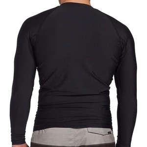 <b>Men</b> Compression Rash Guard Athletic Fit Moisture Wicking Fabric For Professional <b>Swimming</b> And Water Sports - Product Image 4