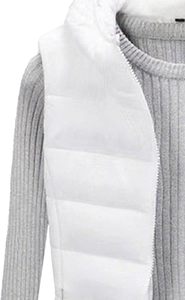 Gilet matelassé léger et isolant pour femme, fabricant OEM, logo personnalisé, veste sans manches matelassée pour femme, vente en gros - Product Image 4