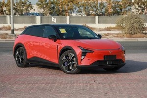 จี๋เยว่ 01 2024 จีดู 01 แม็กซ์ เพอร์ฟอร์แมนซ์-สีส้มดำ รถยนต์ไฟฟ้า SUV ขับเคลื่อนสี่ล้อ ล้อแม็ก R18 แบตเตอรี่ลิเธียม เบาะหนัง - Product Image 4