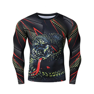 Camiseta Deportiva Ligera Unisex de Diseño OEM para Entrenamiento en Gimnasio, Impresión de Logotipo Totalmente Personalizada, Transpirable, de Spandex/Poliéster, Manga Larga - Product Image 1