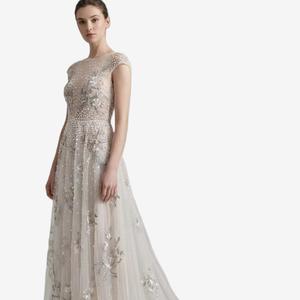 Robe de Soirée Asymétrique Rose en Tulle avec Appliques Florales 3D Personnalisées, Nouvelle Collection 2026, Robe de Bal Haut de Gamme, Tenue de Cérémonie de Boutique, Fabrication en Usine - Product Image 1