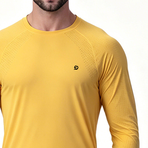 Camiseta de Manga Larga Transpirable para Hombre, Fabricada por un Fabricante Profesional, de Alta Calidad, Nueva Llegada - Product Image 5