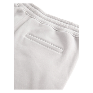 Shorts Bermuda Homme Gris Clair Uni en Coton Décontracté Taille Élastique Mi-Haute Respirant Style Tissé - Product Image 6