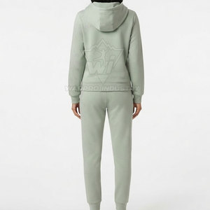 Conjunto de Sudadera con Capucha y Pantalones Deportivos con Pedrería para Uso Diario, Conjunto Deportivo Premium con Pedrería para Mujer - Product Image 2