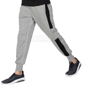 Low MOQ <b>Men</b> Spandex/Polyester <b>Trousers</b> <b>Elastic</b> Waistband Relaxed Fit Breathable Eco-Friendly Fleece Fabric Perfect for Casual - Product Image 6