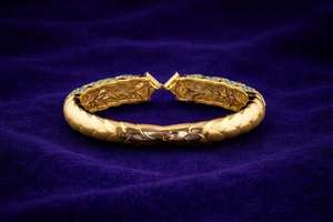 Brazalete de lujo en plata de ley 925 con incrustaciones de moissanita, brazalete llamativo para mujer, uso diario, joyería hip hop. - Product Image 5