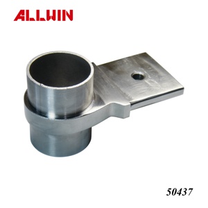 Modern Design Top Mount Handrail <b>Railing</b> Joiner Bracket Round Tube to Flat Bar for Hotel Applications - Product Image 2