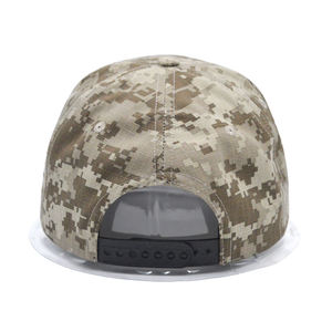 Casquette de baseball personnalisée unisexe en polyester/coton avec logo brodé 3D, ajustable, à fermeture snapback, pour l'extérieur - Product Image 2