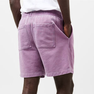 Pantalones Cortos al Por Mayor con Cintura Elástica, Lavados, Clásicos, Lisos, Transpirables, Impermeables, de Secado Rápido, con Logotipo Personalizado para Hombre - Product Image 2