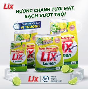 Lessive en poudre au citron Marque privée 3kg – Détachant puissant pour un nettoyage en profondeur des vêtements - Product Image 6