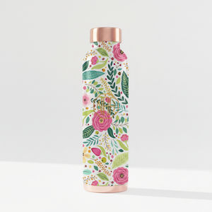 Botella de Agua de Cobre Puro de 950 ml |   Acabado de Esmalte de Alta Calidad Resistente a la Corrosión, Diseño Ecológico para Exportación de Fábrica - Product Image 1