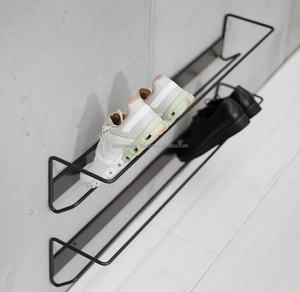 Iron Stackable Space Saving Narrow <b>Shoe</b> <b>Rack</b> for Living Room Bedroom Apartment-Modern Style Hot Selling Best Price - Product Image 3