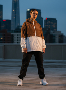 Chaqueta Cortavientos Impermeable Simple y Elegante para Exteriores, Ligera y Resistente al Viento, Ideal para Ciclismo - Product Image 4