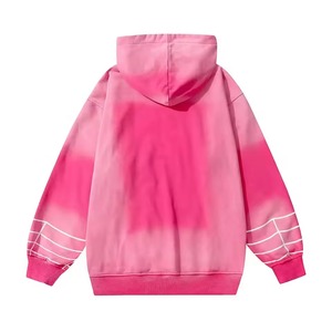Nouveau Hoodie Homme Tendance Effet Délavé Acide Motif Araignée – Le Choix Éco-Responsable Idéal pour l'Hiver et le Streetwear – Brodé en Polyester/Coton - Product Image 2