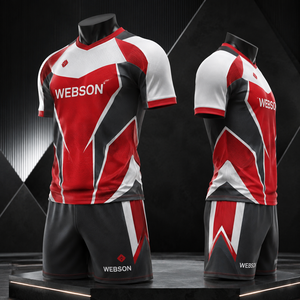 เสื้อฟุตบอลสั่งทำขายส่งปี 2026 คุณภาพสูง พิมพ์ลายแบบ Sublimation พร้อมชื่อและหมายเลข สำหรับทุกเพศ บริการ OEM ออกแบบตามสั่ง ผลิตจากโพลีเอสเตอร์ 100% - Product Image 5