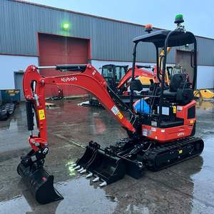 Venta al por mayor con envío rápido: Miniexcavadora Kubota U17 de 1 tonelada con motor, caja de cambios y bomba en oferta - Product Image 1