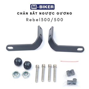 Nuevo Espejo Retrovisor para Motocicleta M-Biker Motor Rebel 1100/500/300, Lado Izquierdo, Montaje Inverso, en Caja - Product Image 1