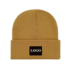 Gorros de invierno de punto personalizados al por mayor, estilo nuevo, para adultos, gorros de punto acrílicos. - Product Image 3