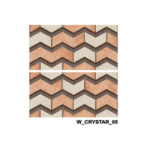 Carreaux de façade en céramique pour extérieur, haute profondeur, 300x600 mm, pour villas, maisons et bâtiments, collection design moderne. - Product Image 1