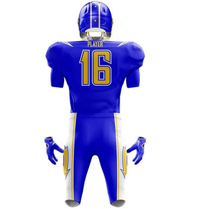 OEM American Football Jersey Set Latest Style High Quality New <b>Model</b> Uniform - Product Image 4