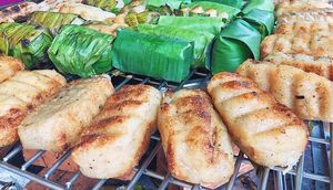 Premium Grilled Sticky Rice Banana Vietnamese Dessert |Export Quality - Product Image 2