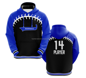Sudaderas de Béisbol Sublimadas para Hombre, Invierno, 100% Poliéster, Nuevo Estilo, Venta al Por Mayor, Ropa Deportiva - Product Image 1