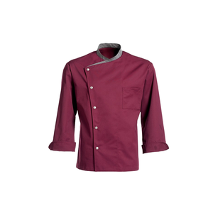 Abrigo de chef de restaurante de Material de algodón puro de diseño personalizado recién llegado a precio mayorista - Product Image 3