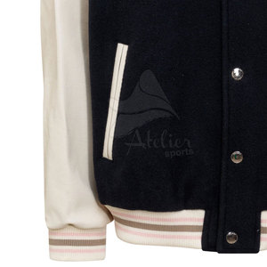 เสื้อแจ็คเก็ตเลตเตอร์แมนผู้ชาย ปิดกระดุม สไตล์ลำลอง แฟชั่นสตรีท เสื้อแจ็คเก็ตเลตเตอร์แมนผู้ชาย เสื้อคลุมสำหรับใส่ทุกวัน น้ำหนักเบา สไตล์ทันสมัย - Product Image 5