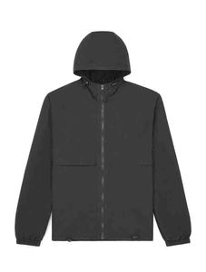 Veste de sport pour homme à col montant, style color block, fermeture éclair, respirante, en polyester, pour le printemps - Product Image 3