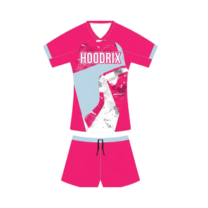 Ensemble short et maillot de rugby personnalisé pour femme – Tissu haute performance, écologique, anti-humidité, broderie 3D, uniforme de match d'équipe - Product Image 4