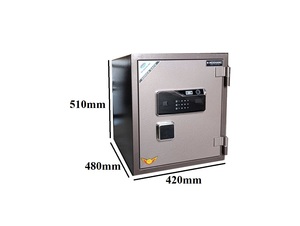 Coffre-fort vietnamien de haute qualité, durable, étanche, avec lecteur d'empreintes digitales et option mot de passe - Product Image 4