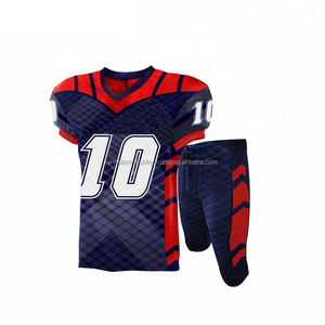 Uniforme de football américain personnalisé en gros qualité unique haut à séchage rapide avec une nouvelle caractéristique respirante - Product Image 1