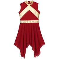 6-16 enfants filles liturgique louange robes de danse sans manches robe fabricant Costume de danse pour la danse chorale latine lyrique