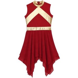 Vestido de Danza Litúrgica de Alabanza para Niñas de 6 a 16 Años sin Mangas Fabricante de Disfraces para Danza Lírica Latina y Coro - Product Image 3