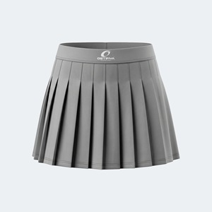 Nouvelle arrivée : jupe de tennis plissée pour femme, couleur unie, taille élastique, respirante, mini-jupe sportive, toutes saisons, coupe confortable - Product Image 2