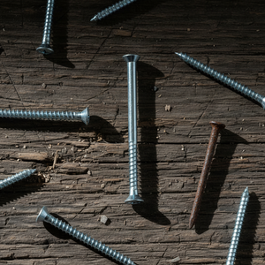 Carbon Steel C1022 Q195 Flat Head Timber Fasteners - Metric Inch Coarse Wood <b>Screws</b> 30mm-200mm - Product Image 1
