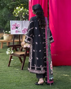 Salwar Kameez en coton de haute qualité, style musulman modeste, toutes saisons, sans plis, séchage rapide, pour fêtes, mariages, Diwali, Aïd - Product Image 6