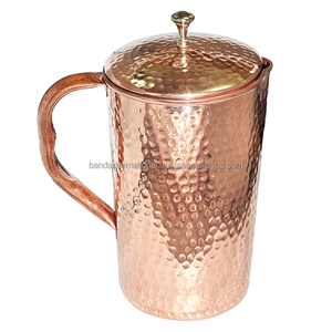 Jarra de Cobre Puro de Nuevo Diseño con Acabado Pulido para Hotel y Hogar, Jarra para Bebidas con Material de Cobre Puro - Product Image 2